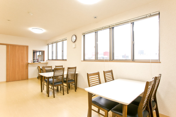 障がい者グループホームのダイニング