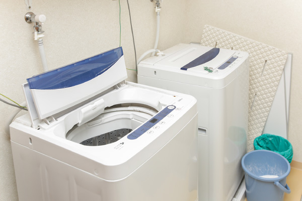 障がい者グループホームの洗濯スペース